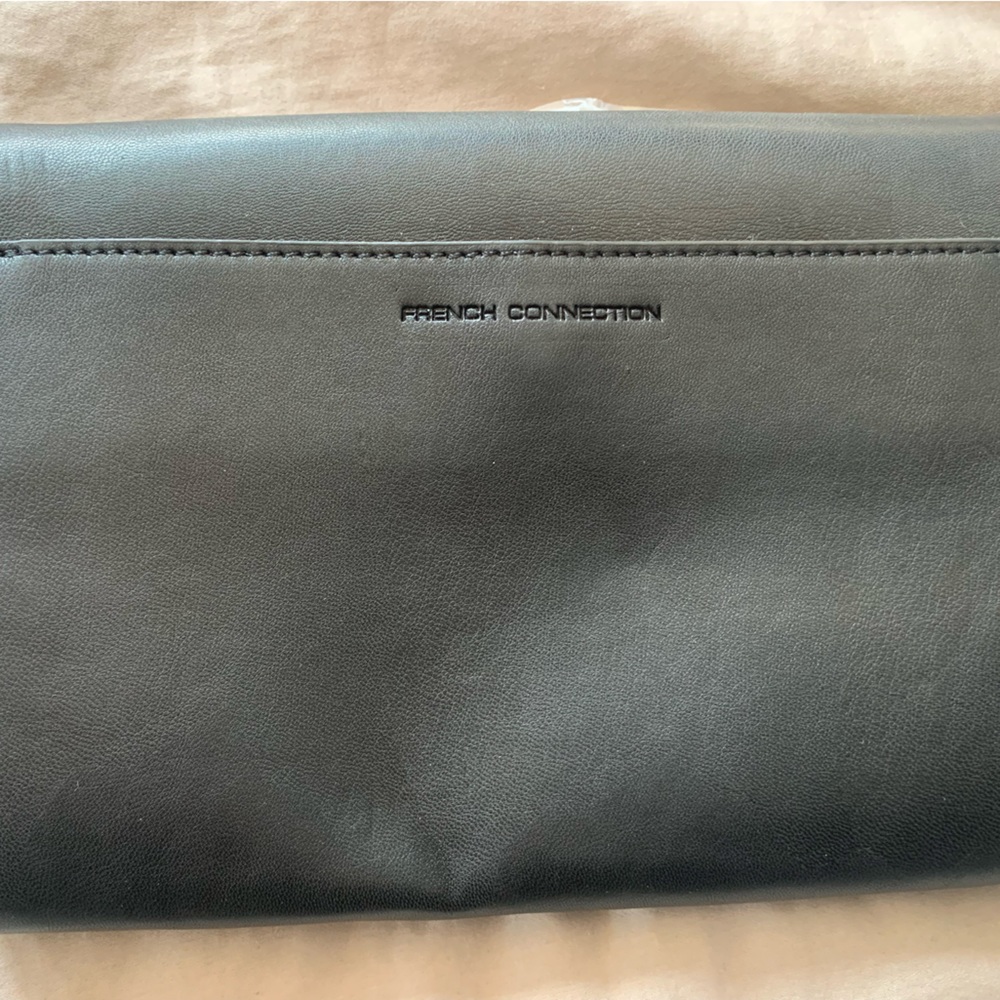 NWT French Connection black wallet